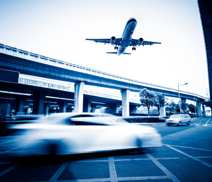 Transport aéroport avec prise en charge en taxi vers les terminaux